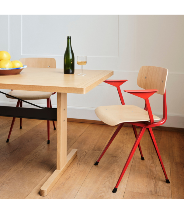 Hay  Hay - Result armstoel volledig bekleed Atlas 621 - rood frame