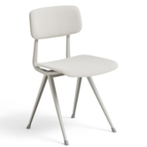 Hay - Result chair full upholstery Steelcut trio 205 - beige frame