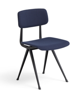 Hay - Result chair fully upholstered Remix 373 - black frame