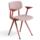 Hay - Result armstoel volledig bekleed Atlas 621 - rood frame