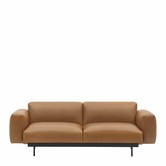 In Situ 2-seater sofa config.1 - Refine cognac leather