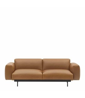 Muuto In Situ 2-seater sofa config.1 Refine cognac leather