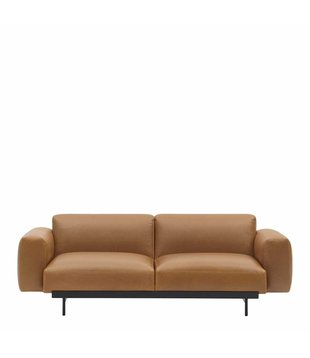 Muuto - In Situ 2-seater sofa config.1 - cognac leather