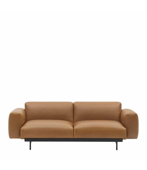 Muuto  Muuto - In Situ 2-seater sofa config.1 - Refine cognac leather