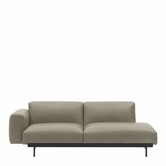 In Situ 2-seater sofa config.3 - Refine Stone leather