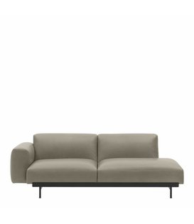 Muuto - In Situ 2-seater sofa config.3 - Refine Stone leather