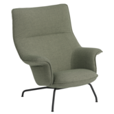 Muuto - Doze lounge stoel Sabi 921 - antraciet voet