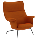 Muuto - Doze lounge stoel Sabi 551 - antraciet voet