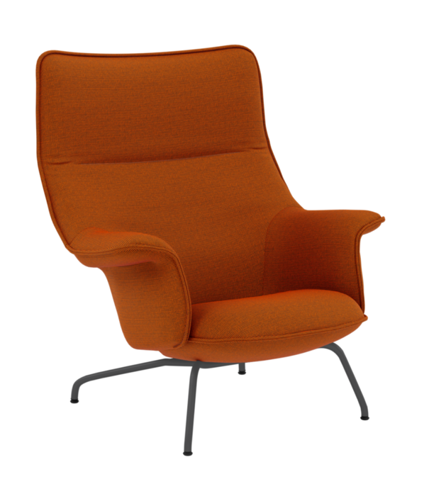 Muuto  Muuto - Doze lounge stoel Sabi 551 - antraciet voet