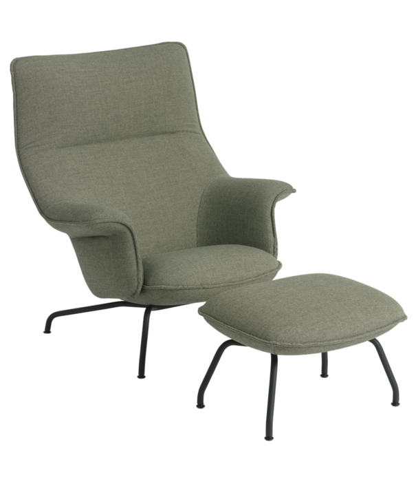 Muuto  Muuto - Doze lounge stoel Sabi 921 - antraciet voet