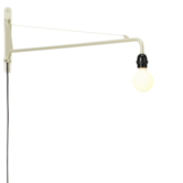 Vitra - Petite Potence wall lamp - Prouvé Blanc ecru