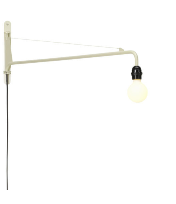 Vitra  Vitra - Petite Potence wall lamp - Prouvé Blanc ecru