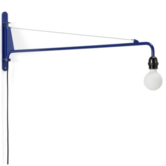 Vitra - Petite Potence wall lamp - Prouvé Bleu