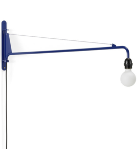 Vitra Petite Potence Wall Lamp Bleu Marcoule