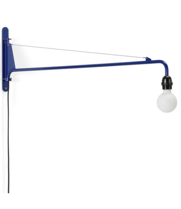 Vitra  Vitra - Petite Potence wandlamp - Prouvé Bleu