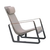 Vitra - Cité armchair deep black - Mello Cement