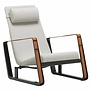 Vitra - Cité lounge chair black - Mello Cement