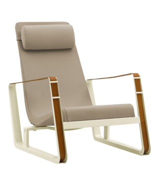 Vitra - Cité lounge stoel ecru - Mello beige