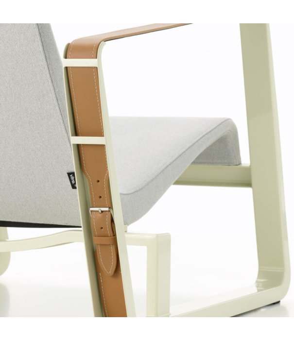 Vitra  Vitra - Cité lounge chair ecru - Mello beige