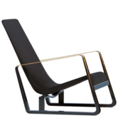 Vitra - Cité lounge chair deep black - Mello black