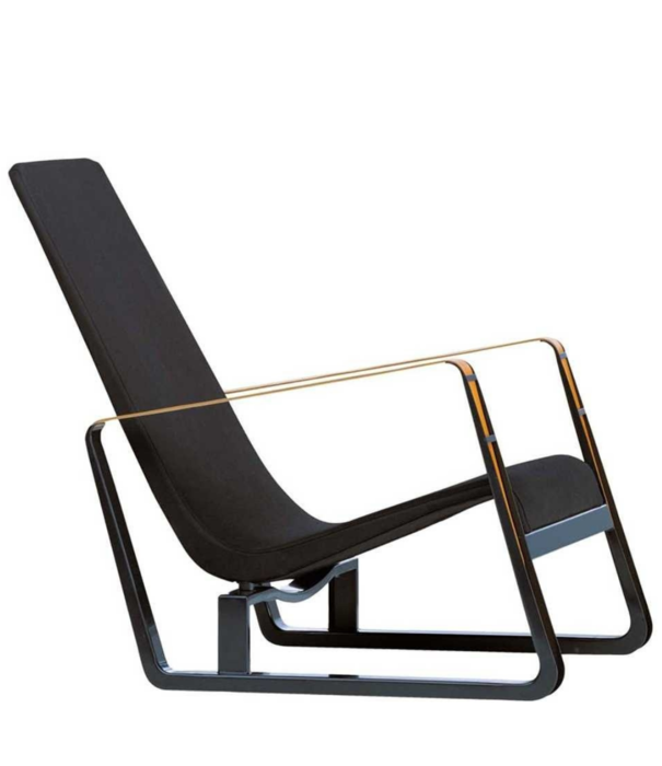 Vitra  Vitra - Cité lounge chair deep black - Mello black