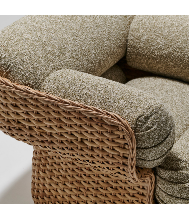 Gubi  Gubi - Basket lounge stoel, rotan - Zero 002