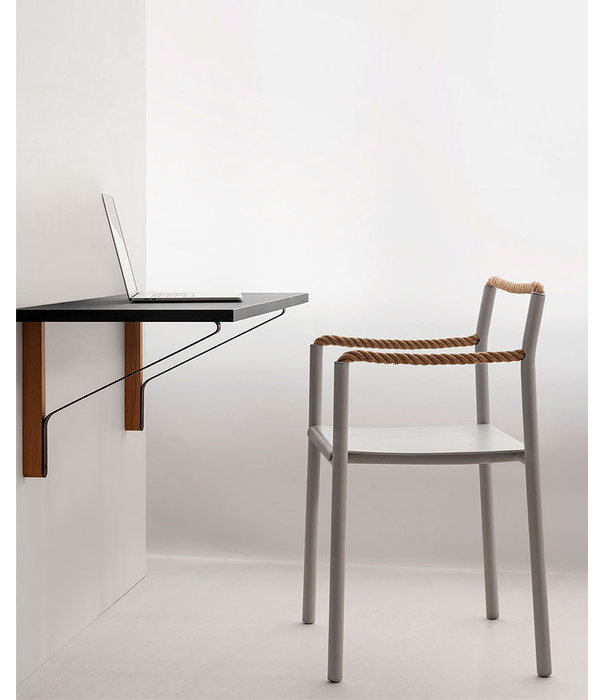 Artek  Artek - Rope Stoel mat zwart poeder gecoat