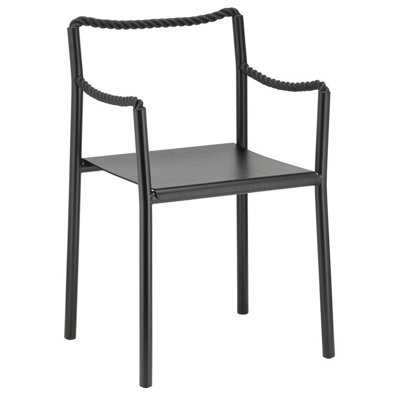 Rope chair black NORDIC NEW