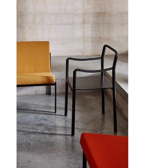 Artek  Artek - Rope chair matte black powder coated