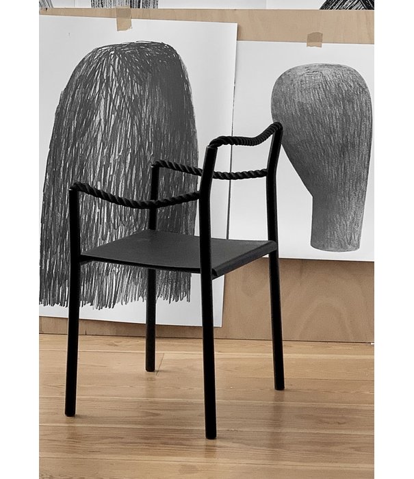 Artek  Artek - Rope chair black