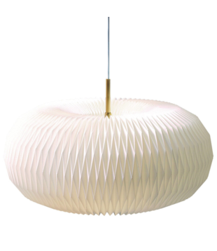 Le Klint: Donut 195 large hanglamp messing