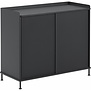 Muuto - Enfold Tall sideboard Black - Black