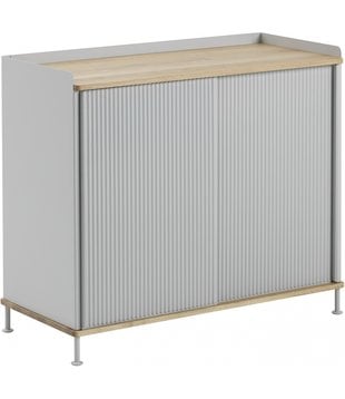Enfold Tall Dressoir eiken - grijs