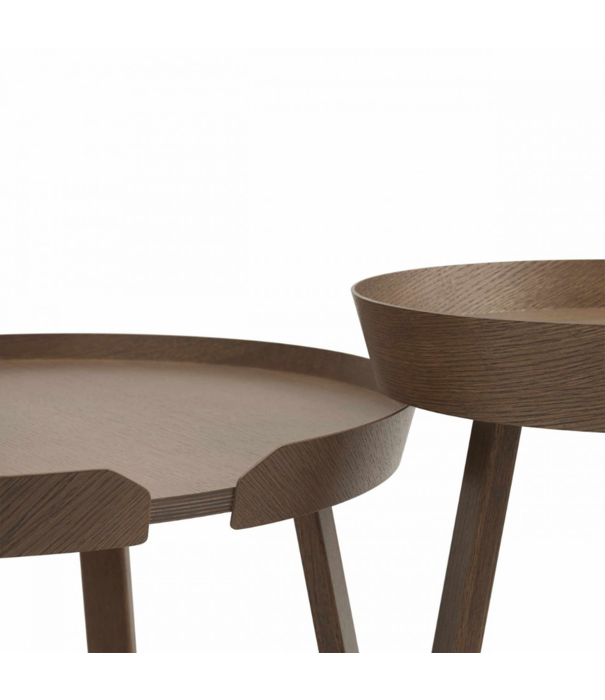 Muuto  Muuto Around Bijzettafel Small donkerbruin