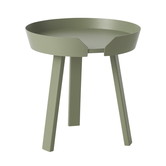 Muuto Around Bijzettafel Small dusty green
