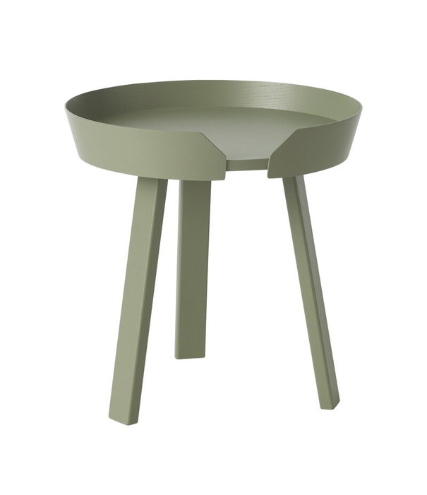 Muuto  Muuto Around Side Table Small dusty green