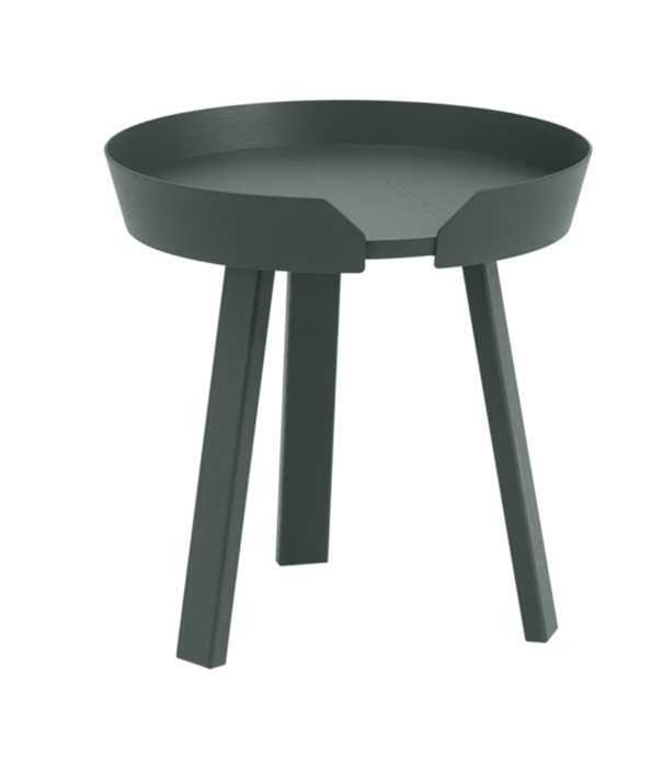 Muuto  Muuto - Around side table small dark green