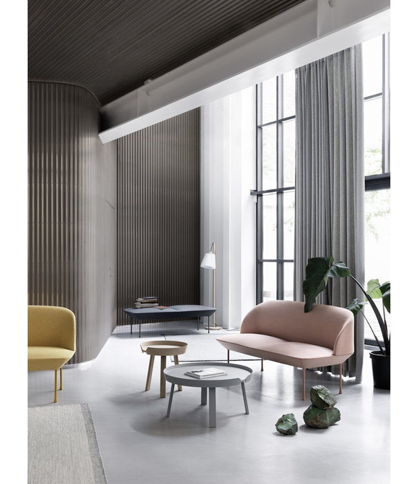 Muuto  Muuto Around Coffee Table Large stained dark brown