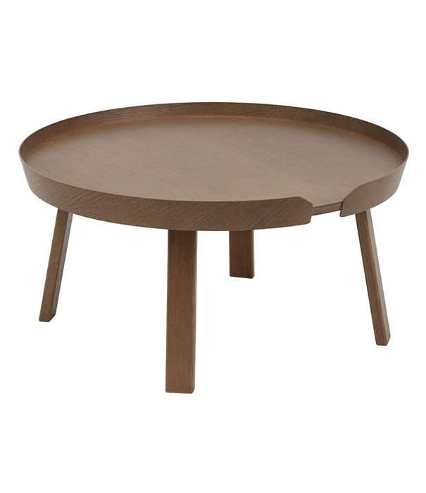 Muuto  Muuto Around Coffee Table Large stained dark brown