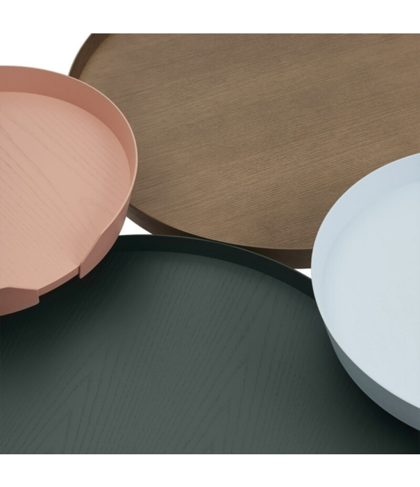 Muuto Around Salontafel XL donker bruin