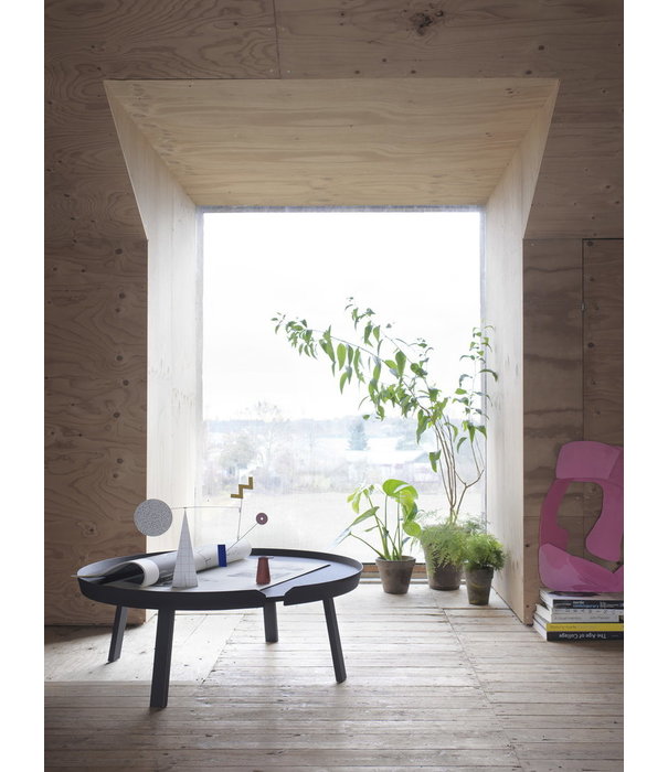 Muuto Around Salontafel XL zwart