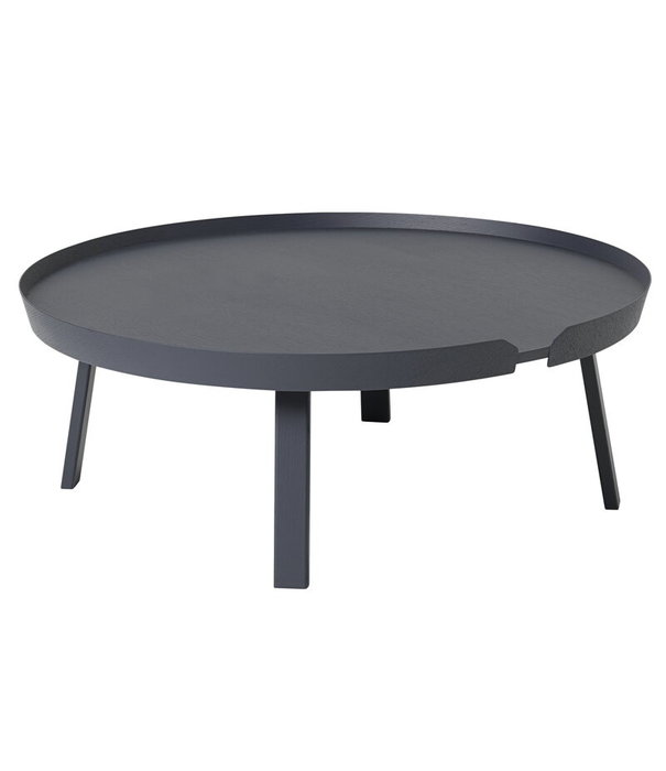 Muuto Around Salontafel XL anthracite