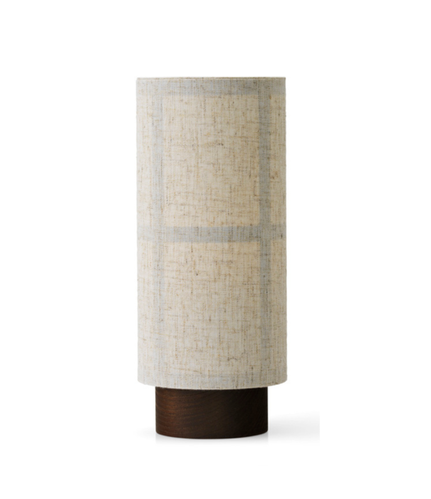 Audo Hashira Portable Lamp, raw linen