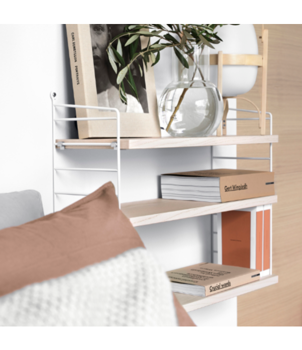 String  Furniture Pocket Cabinet walnut / black