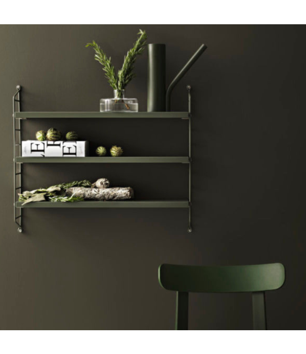 String  String - Pocket cabinet grey