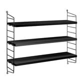 Pocket Cabinet black ash / black