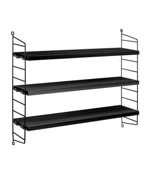 Pocket Cabinet black ash / black