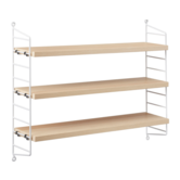 String Pocket Wandkast essen / wit