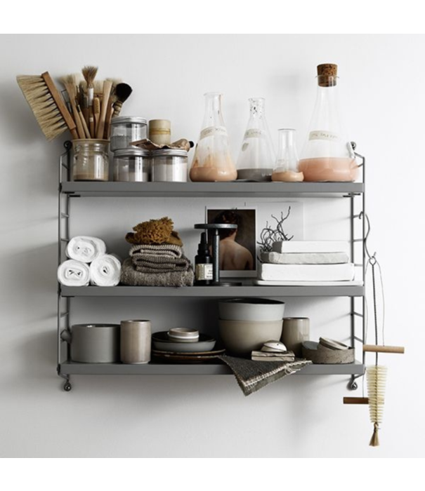 String  Furniture String Pocket Wandkast essen / wit