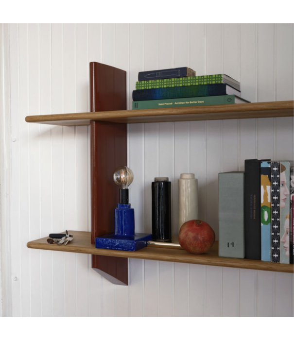 Vitra  Vitra - Rayonnage Mural wall rack black - dark oak